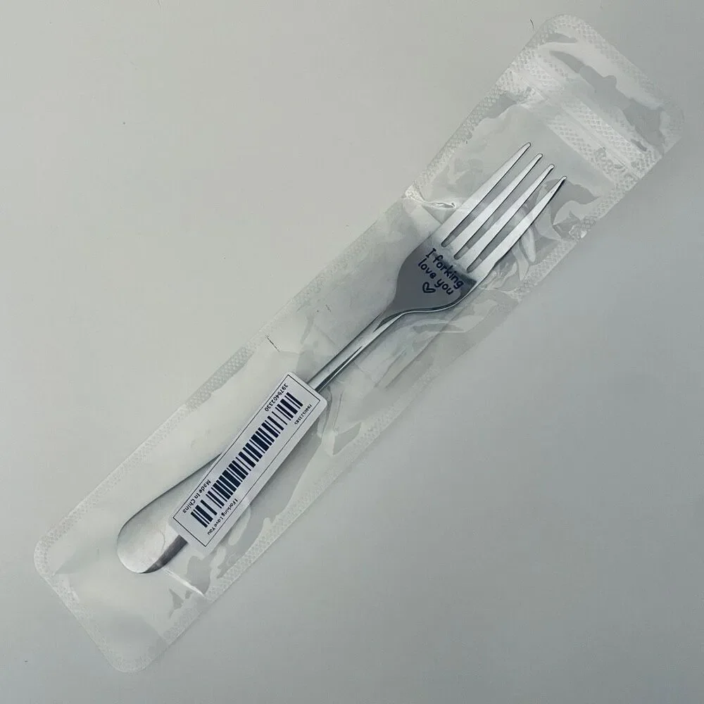 NWT Gorgeous “I Forking Love You” Great Anniversary, Valentine’s Funny Fork Gift